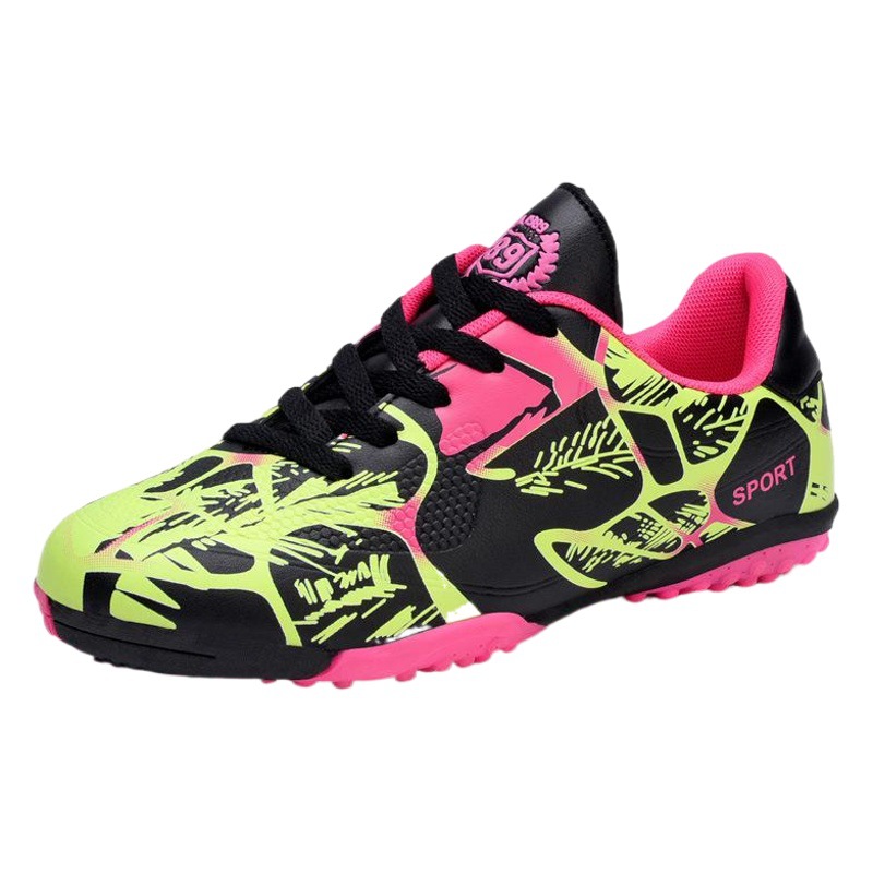 Qingshao football sneaker student football training shoes sports football match shoes long nail football shoes men
