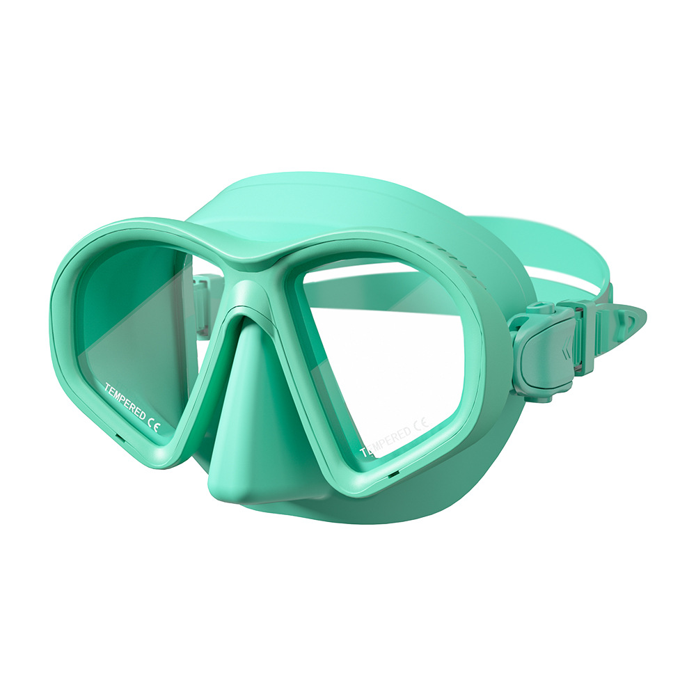 Picture of Free diving glasses myopia lens diving mirror camera bracket silicone snorkeling mirror snorkeling equipment