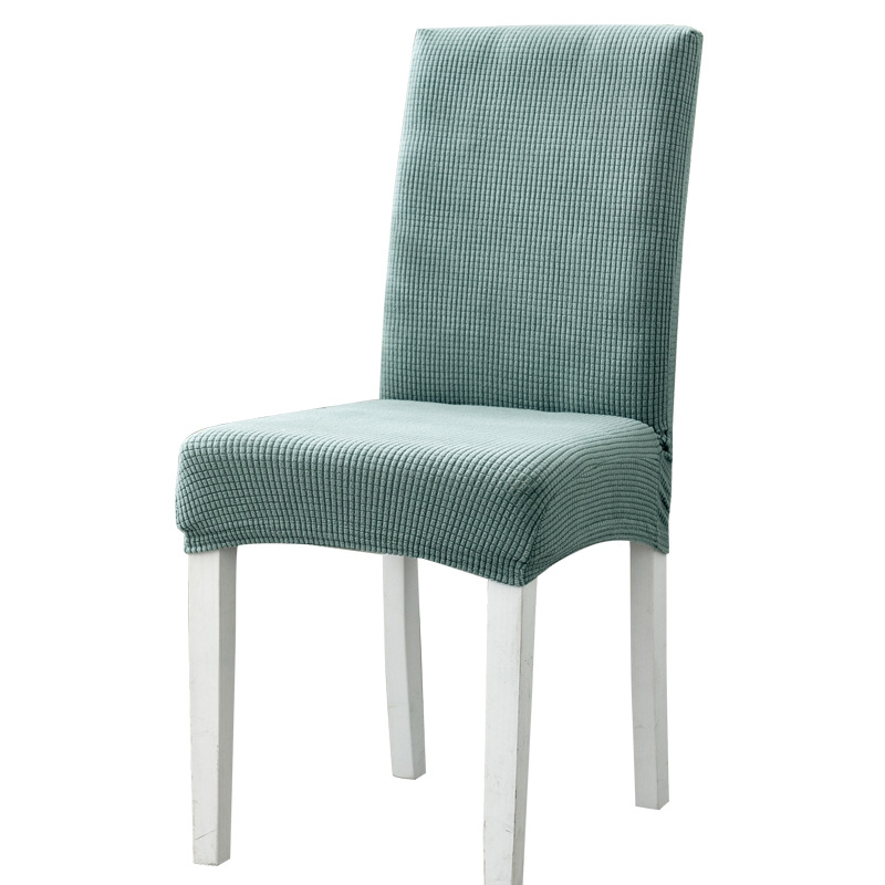 Picture of Thickened Polar Fleece Chair Cover Universal One-Piece Chair Cover Elastic Hotel Restaurant Dining Chair Cover Stool Cover Wholesale