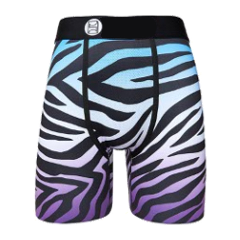 Picture of Men's Underwear Cartoon Print Men's Quick-Drying Boxer Briefs Sports Underwear Fitness Extended Underwear Men's Wholesale