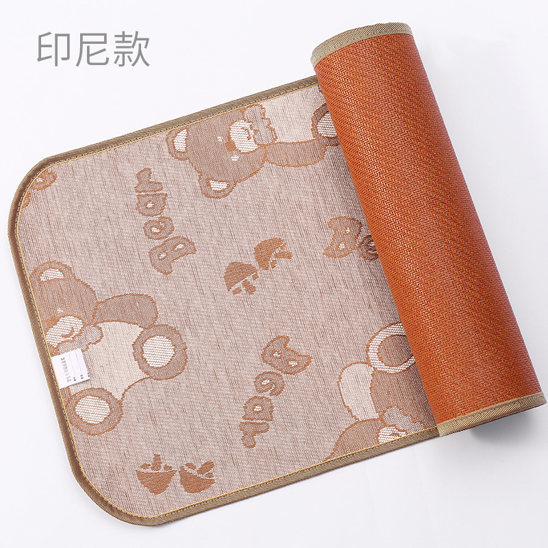 Picture of Baby mat double-sided rattan mat summer student mat wholesale ice silk mat baby mat kindergarten mat