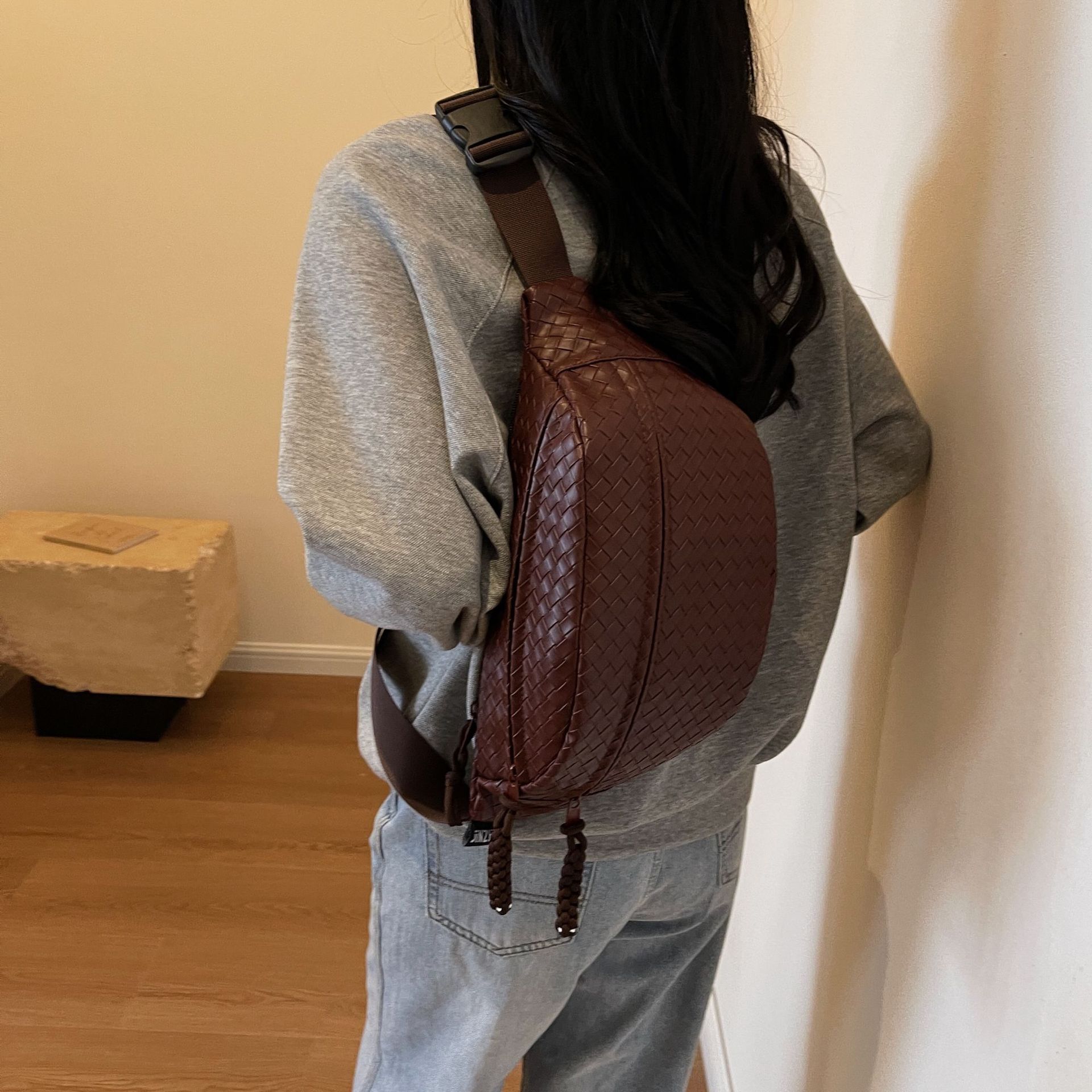 Picture of High-end retro niche design bag for women 2023 new popular popular all-match crossbody chest bag super popular waist bag