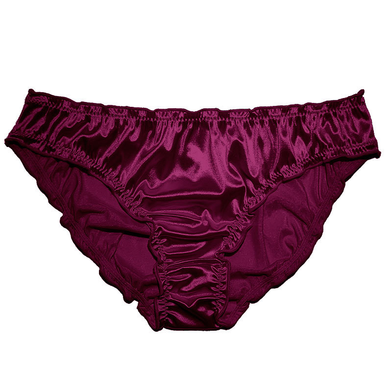 Picture of Cross-border Amazon Large Size Women's Underwear Low Waist European and American Sexy Soft Comfortable Super Stretch Color Thong Pure Cotton