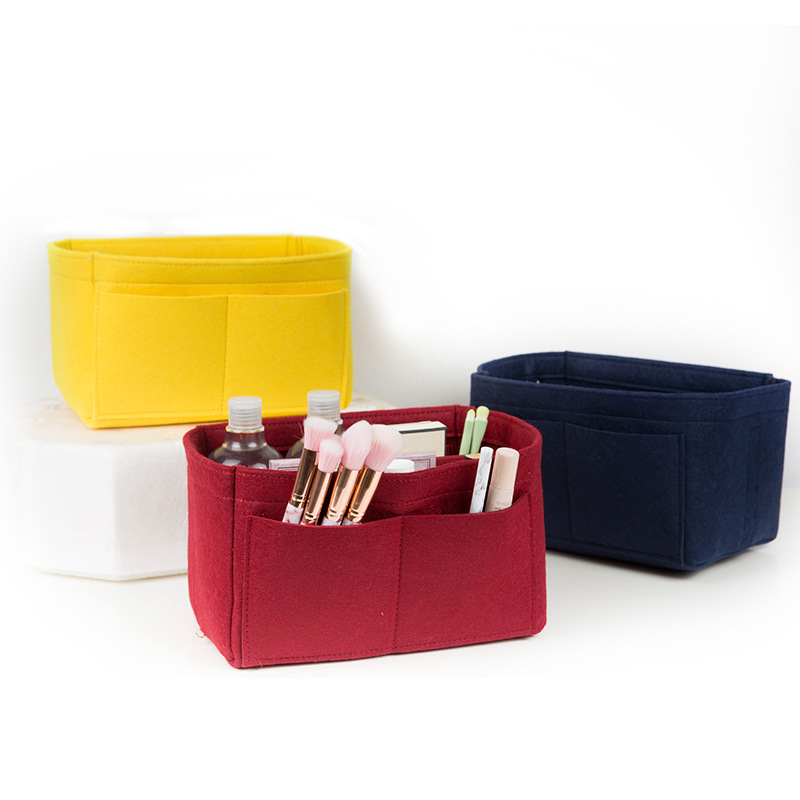 Picture of [Felt Cosmetic Bag] Spot Wholesale Cosmetic Storage Felt Cosmetic Bag Simple Fashion Felt Cosmetic Bag