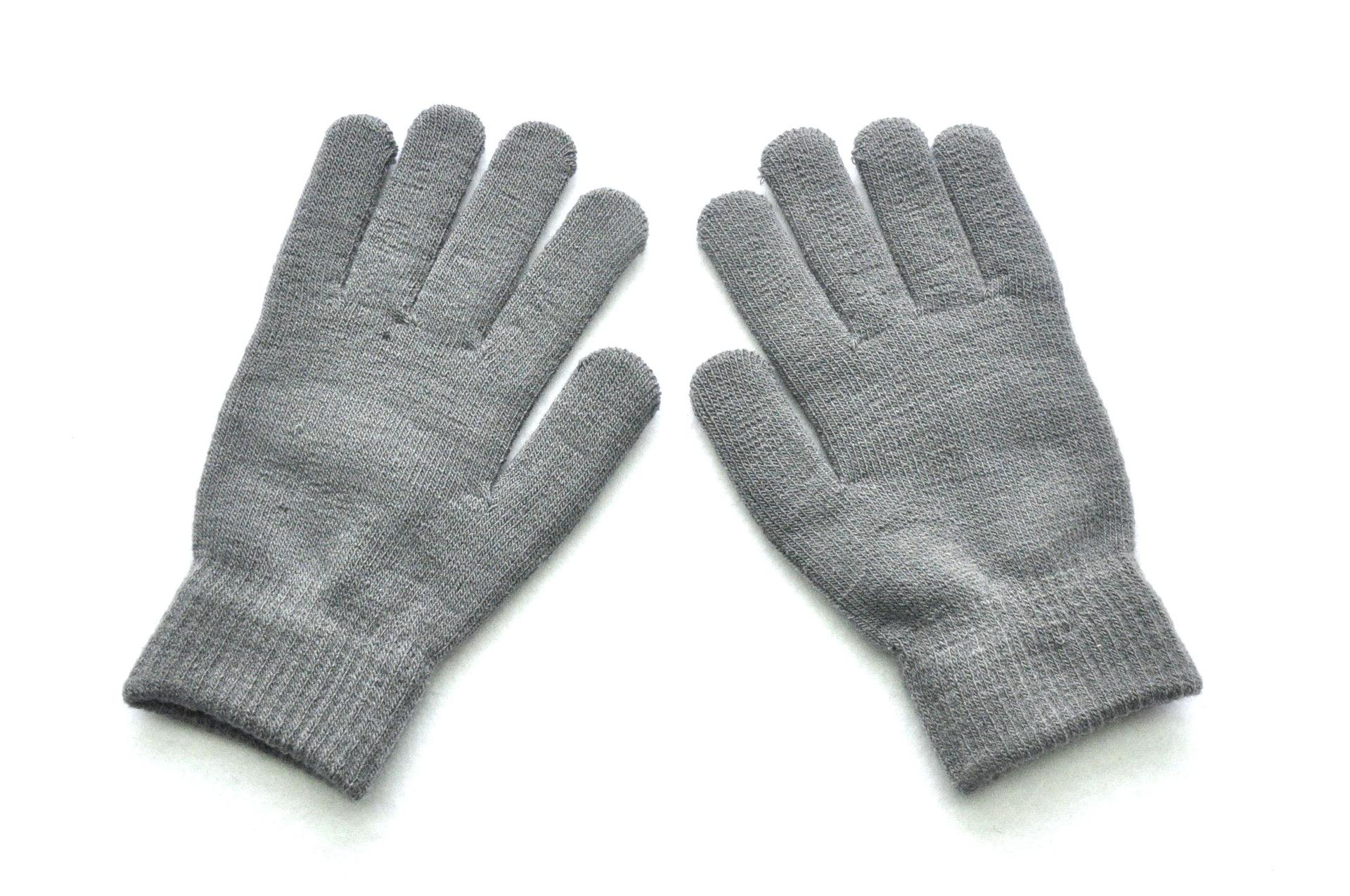 Picture of Explosions gloves men and women solid color knitted wool gloves winter warm plus velvet padded riding gloves wholesale