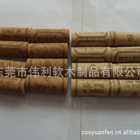 Supply Hot Stamping Cork/Cork Tag/Craft Cork Printing Sealed Aluminum Cap Creative Environmentally Friendly Metal