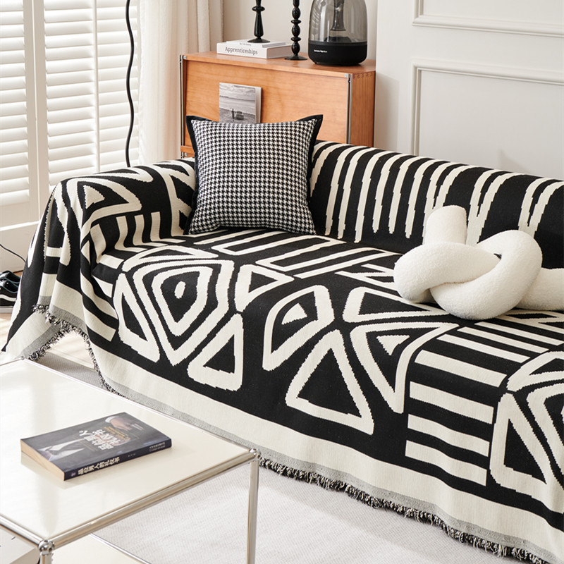 Ins Windproof Cat Scratch Sofa Cover Cover Cloth Towel All-Inclusive Universal Sofa Cushion Four-Season Universal Sofa Blanket Full Cover Towel