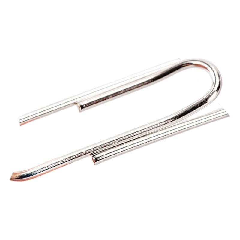 Deli paper clip 0037 paper clip nickel-plated surface 200 paper clip office supplies stationery