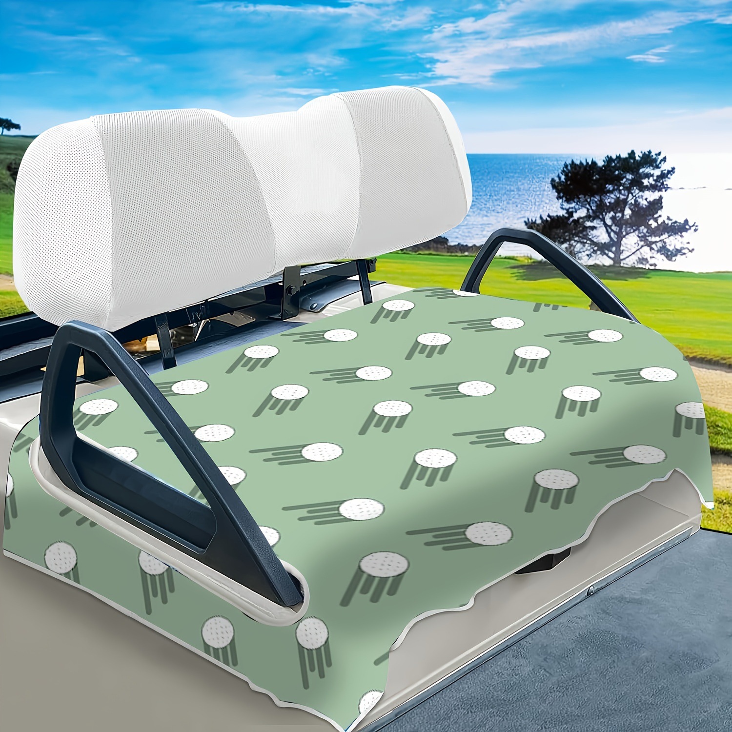 Picture of Multicolor golf towel cross-border in stock microfiber waffle pineapple grid towel ball towel golf towel