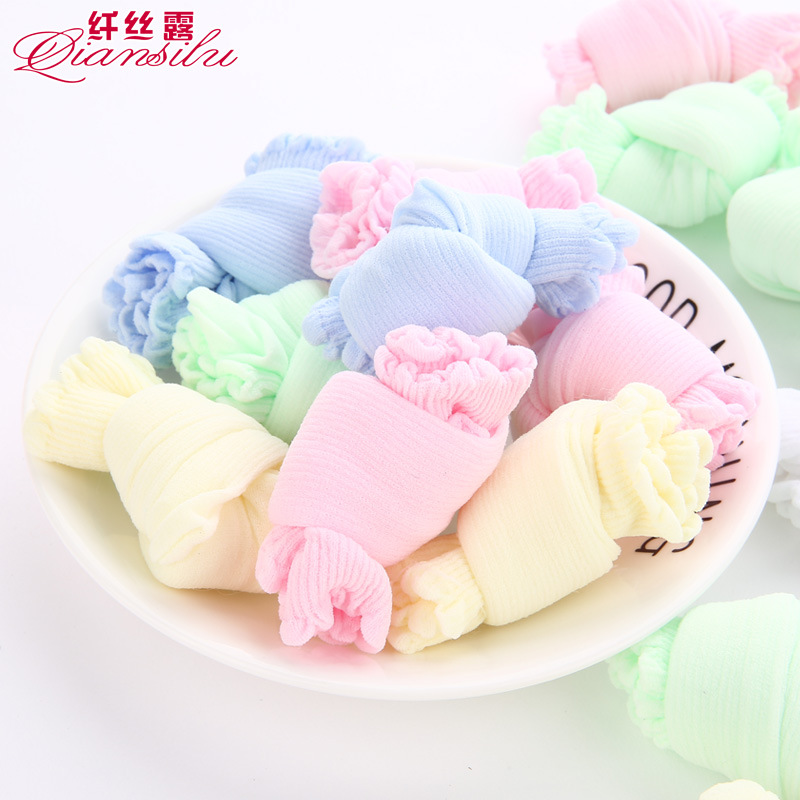 Picture of Candy socks baby baby playground disposable stockings thin girls socks summer black boys children socks