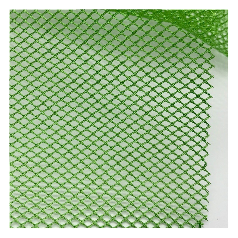 In stock color K114 diamond mesh cloth bag handbag suitcase fishing net backpack inside laundry bag and other fabrics