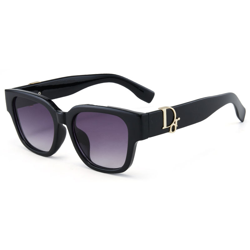 Picture of Cross-Border European and American Big-Name D Fashion Sunglasses Trendy Men's and Women's Versatile Sunglasses Large Frame Street Photography Outdoor Glasses