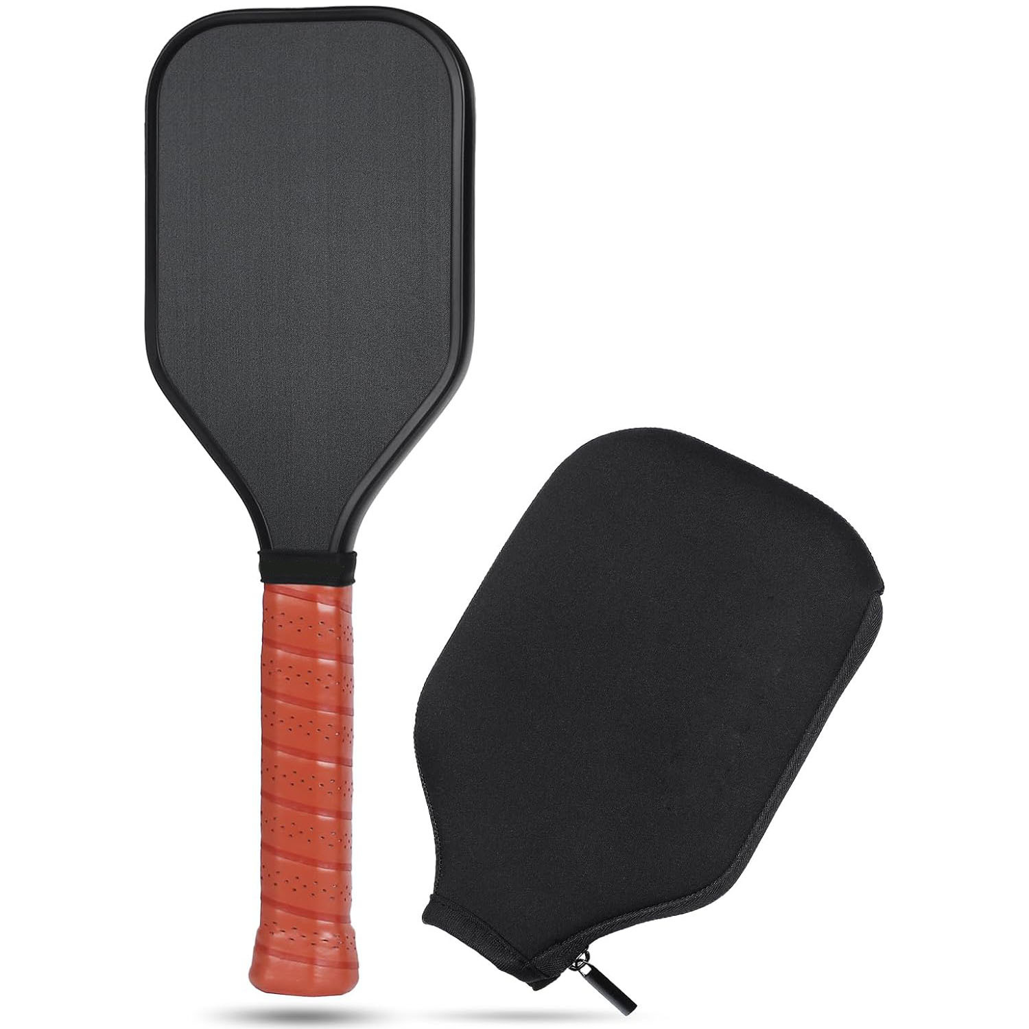 Picture of Frosted Carbon Fiber Peak Ball Dessert Sweet Zone Strike Peak Ball Training Racket Tournament Mini Strike Peak Racket