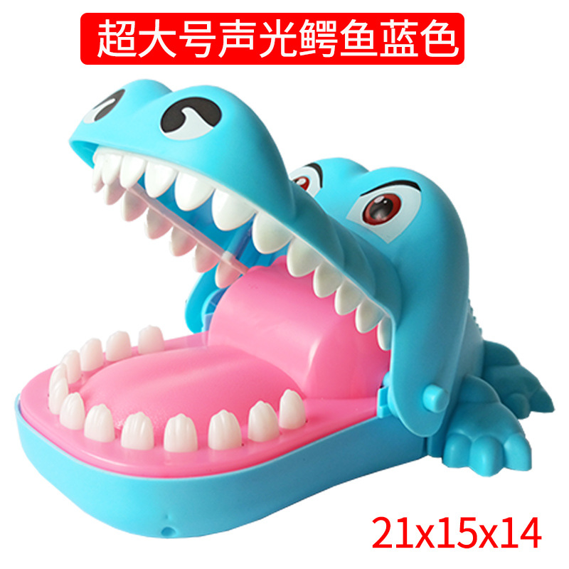 Picture of [A generation of hair] Lersi bite hand crocodile bite shark tooth toy bite finger adult prank