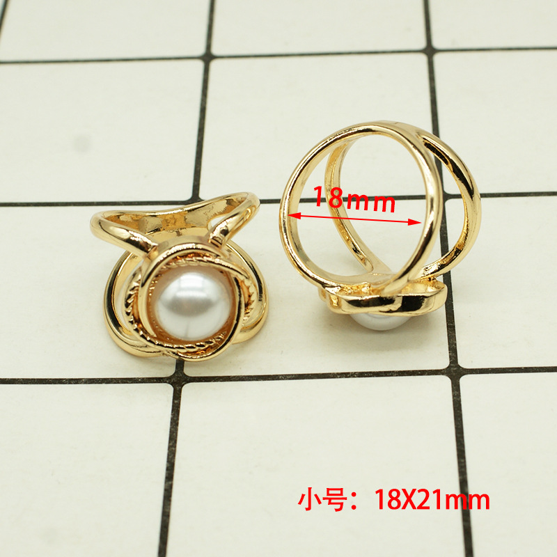 Picture of South Korea multi-functional scarf buckle high-grade Pearl fashion new Camellia windbreaker belt buckle high-end jewelry wholesale