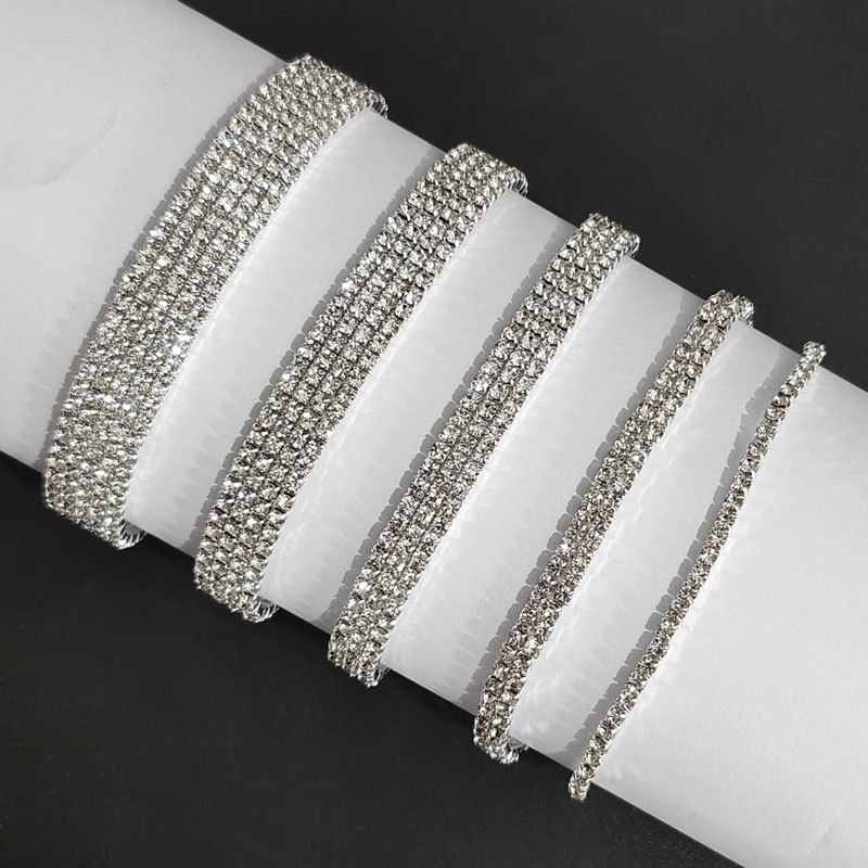Picture of European and American foreign trade fashion elastic diamond anklet anklets accessories wholesale anklets
