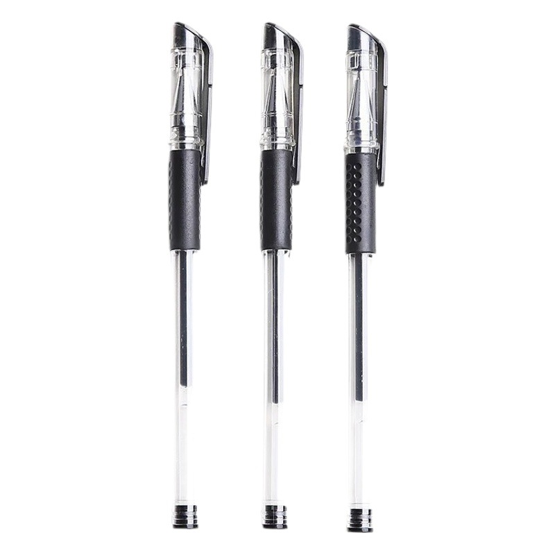 European Standard Creative 0.5mm Signature Carbon Gel Pen Bullet Needle Tube Water-Based Pen Student Office Culture Wholesale