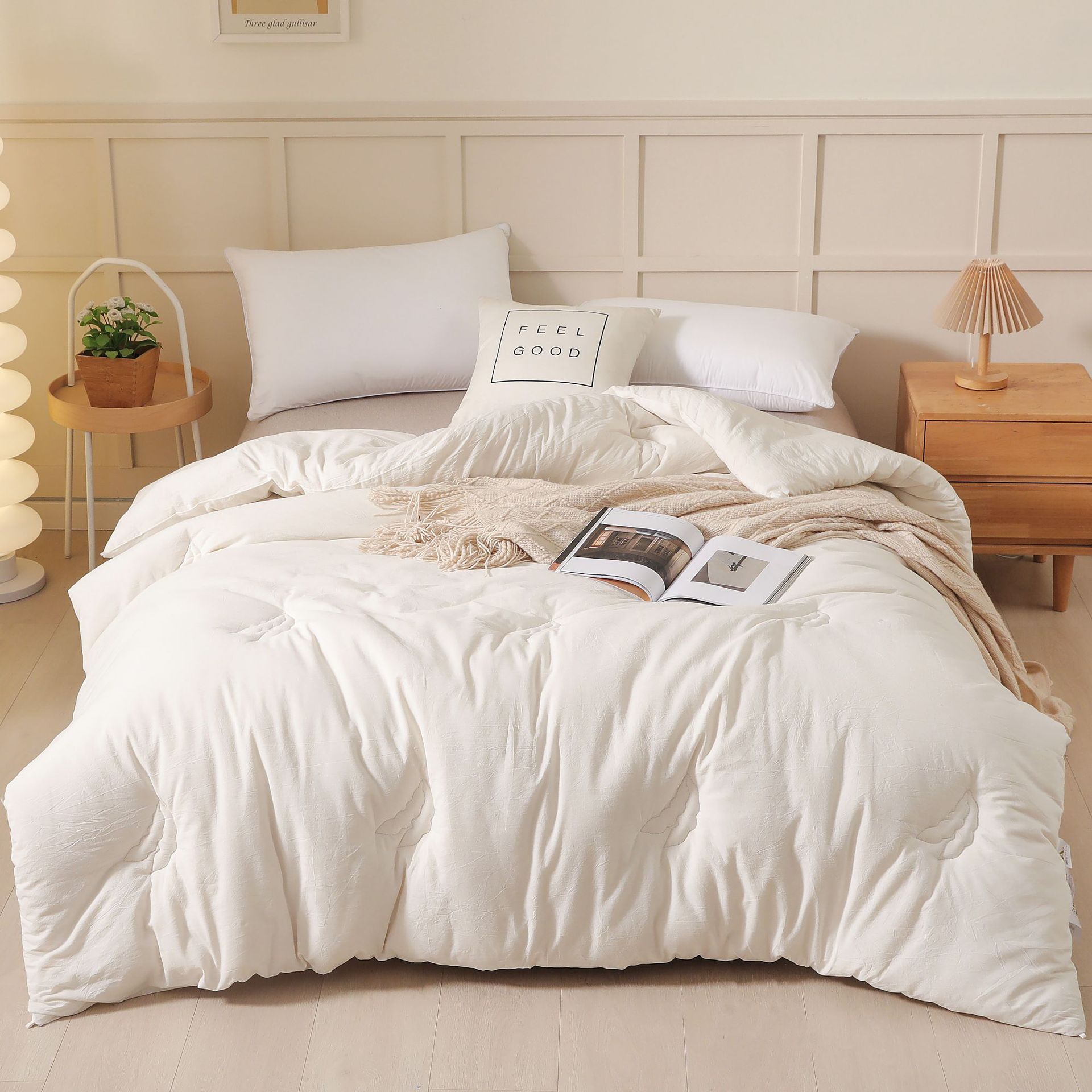 Picture of 30% protein modified polyvinyl alcohol fiber class a cotton quilt soybean quilt cotton quilt spring and autumn quilt winter quilt