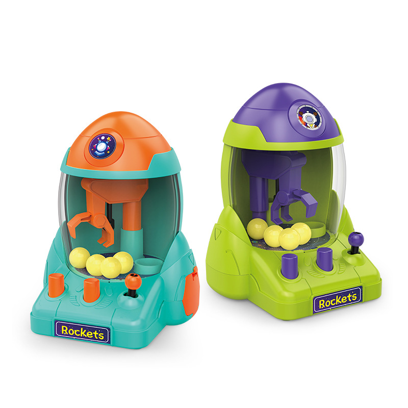 Picture of Children's Space Mini Claw Machine Ball Catching Machine Gashapon Machine Boys and Girls Educational Stall Toys Small Gifts
