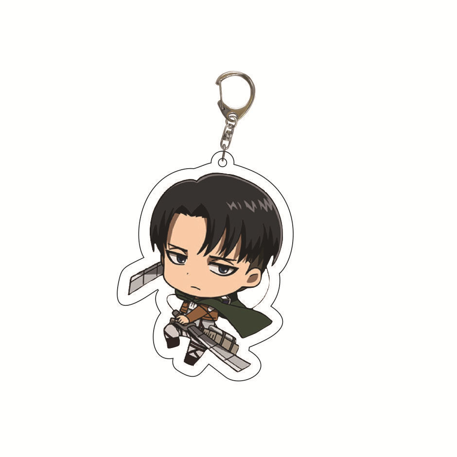 Picture of Star anime peripheral acrylic keychain pendant wholesale attack giant creative jewelry gift