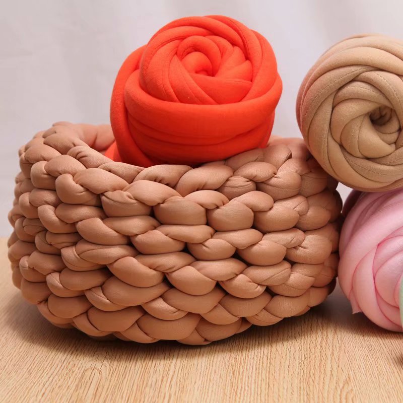 Thick Icelandic Wool, Thick Core-Spun Cotton, Hand-Knitted Blanket, DIY Cat and Dog Bed, Bed Surround, Yarn Ball, Crochet
