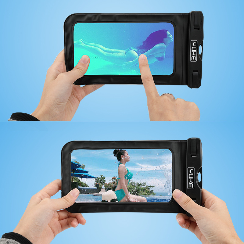 Picture of Waterproof Bag Diving Case Hot Spring Rafting Swimming Waterproof Phone Case Delivery Rider Phone Bag Kayak Outdoor