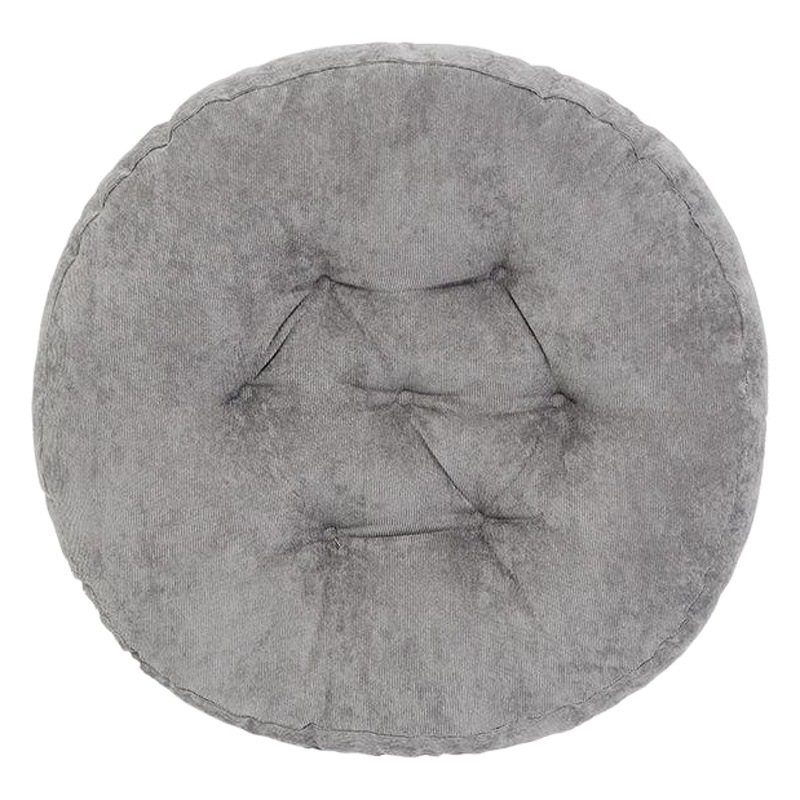 Solid Color Ins Office Sedentary Chair Ass Student Stool Chair Cushion Corduroy Cushion Thickened Four Seasons Plush