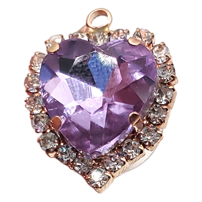 Crystal Gem Diamond Jewelry Hole Shoes Accessories Shoe Buckle Shoe Flower