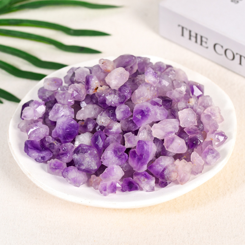 Picture of Spot wholesale Crystal raw stone aromatherapy stone scented stone natural powder Crystal Green fluorite amethyst Citrine Crystal Stone