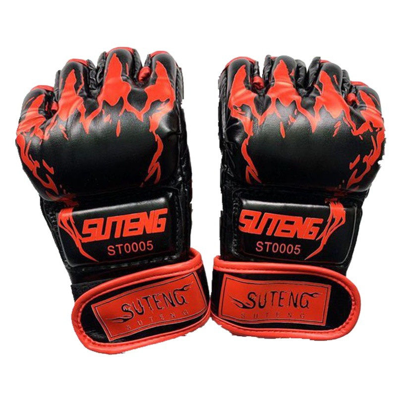 Sagittarius Five Fingers Tiger Claw MMA Mixed Fighting Kits Fighting Sanda Split Fingers Buckle Sandbag Gloves