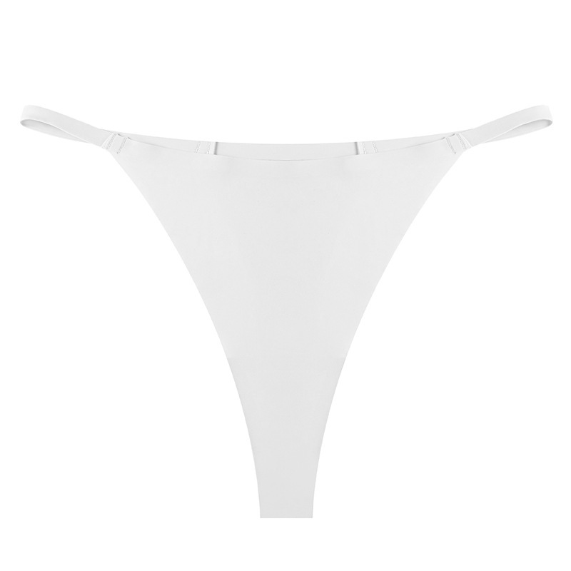 Picture of Cross-border supply underwear sports one-piece T-pants ice silk breathable quick-drying low waist seamless sexy thin thong