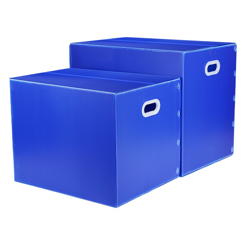 5-Pack Japanese-Style Moving Plastic Box Foldableing Storage Box Waterproof Corrugated Board Turnover Box Storage Box Moving Box