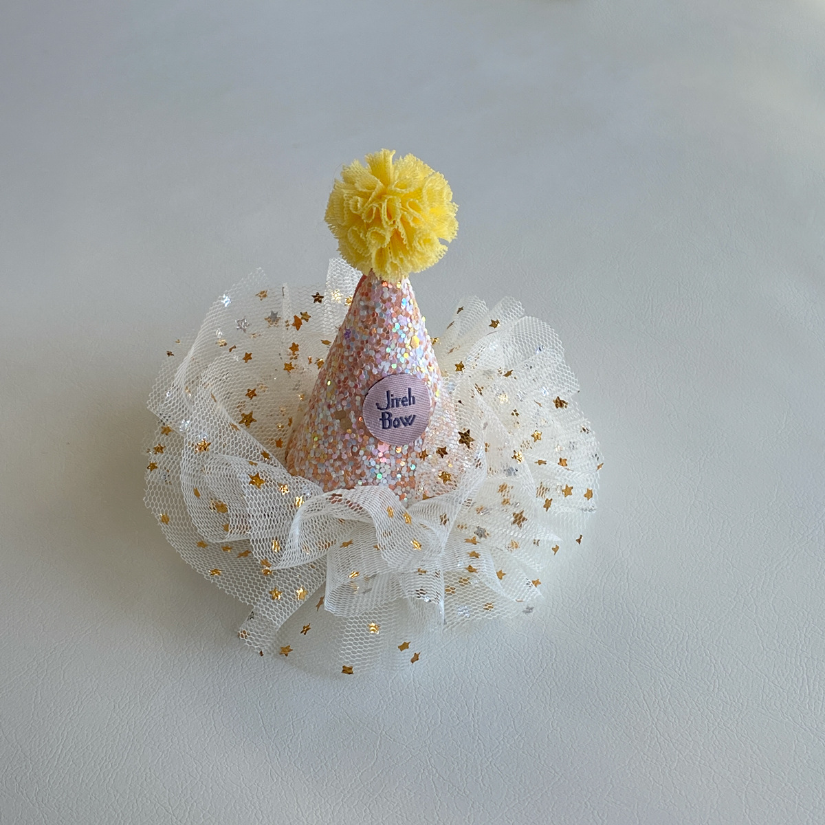 Picture of Korean Style Cute Baby Crown Small Hat Hair Band Baby Newborn Simple Centenarian Banquet Headwear