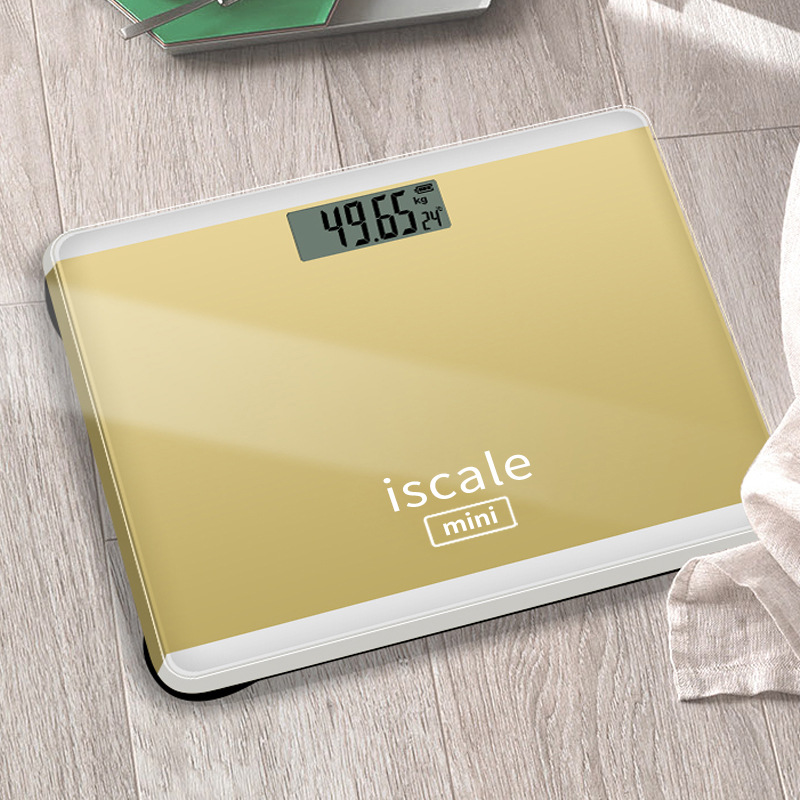 Picture of Mini Electronic Scale Human Body Weight Scale Adult Health Weighing Scale Accurate Electronic Scale Weighing Human Body Weight Scale