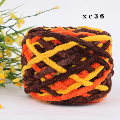 Picture of 0.1kg Ice Yarn Thick Wool Wholesale Single-Strand Knitting Handmade Yarn Icelandic Yarn Hand-Knitted Scarf Yarn Baby Yarn
