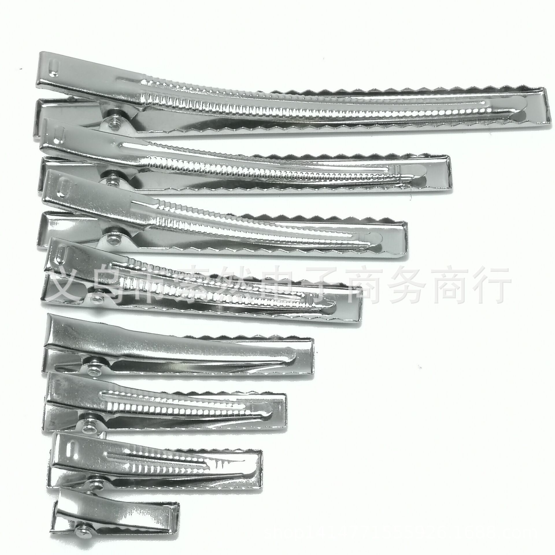 Picture of Korean-Style DIY Bow Hairpin Accessories, Metal Spring Clips, Square Duckbill Clips, Alligator Clips, Mixed Wholesale Accessories, Thickened