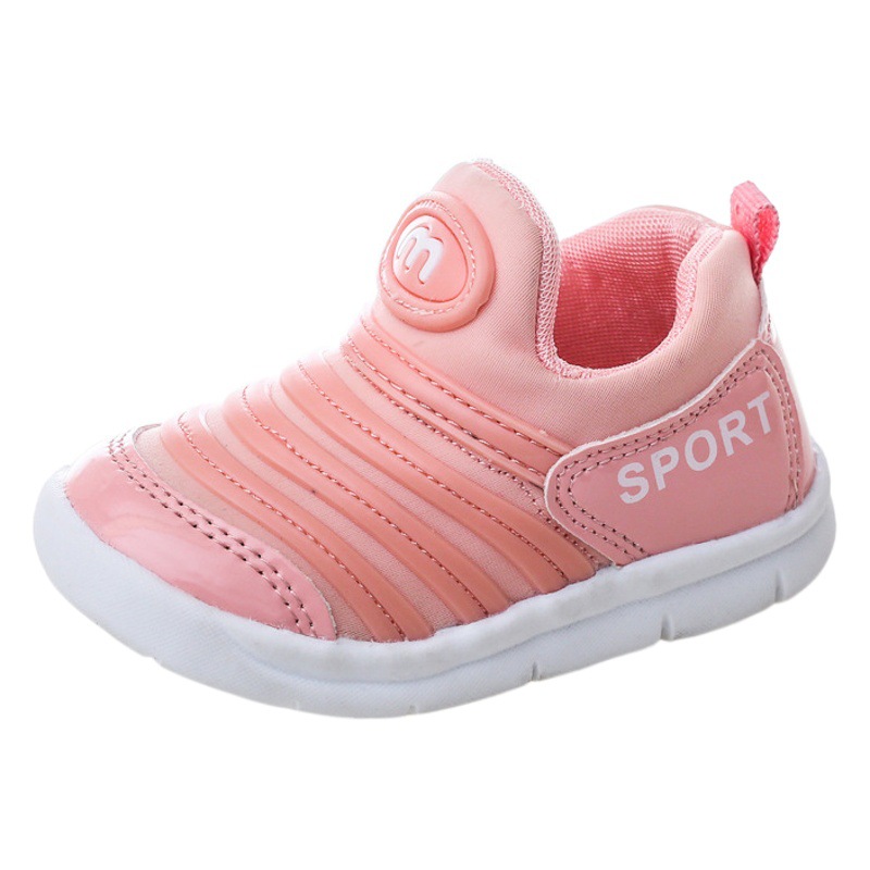 Spring and autumn new boys and girls baby caterpillar children's shoes 1-6 years old 3 children breathable toddler shoes tide wholesale a generation of hair