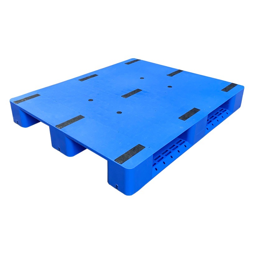 Plane Sichuan word plastic pallet warehouse turnover forklift pallet nine-foot flat pharmacy plastic pallet factory wholesale