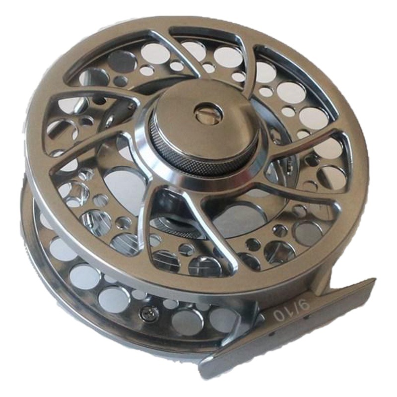 Picture of Cross-border fly fishing wheel FLY REEL machine plus CNC fly wheel front wheel 3 bearing LARGE ARBOR fishing wheel