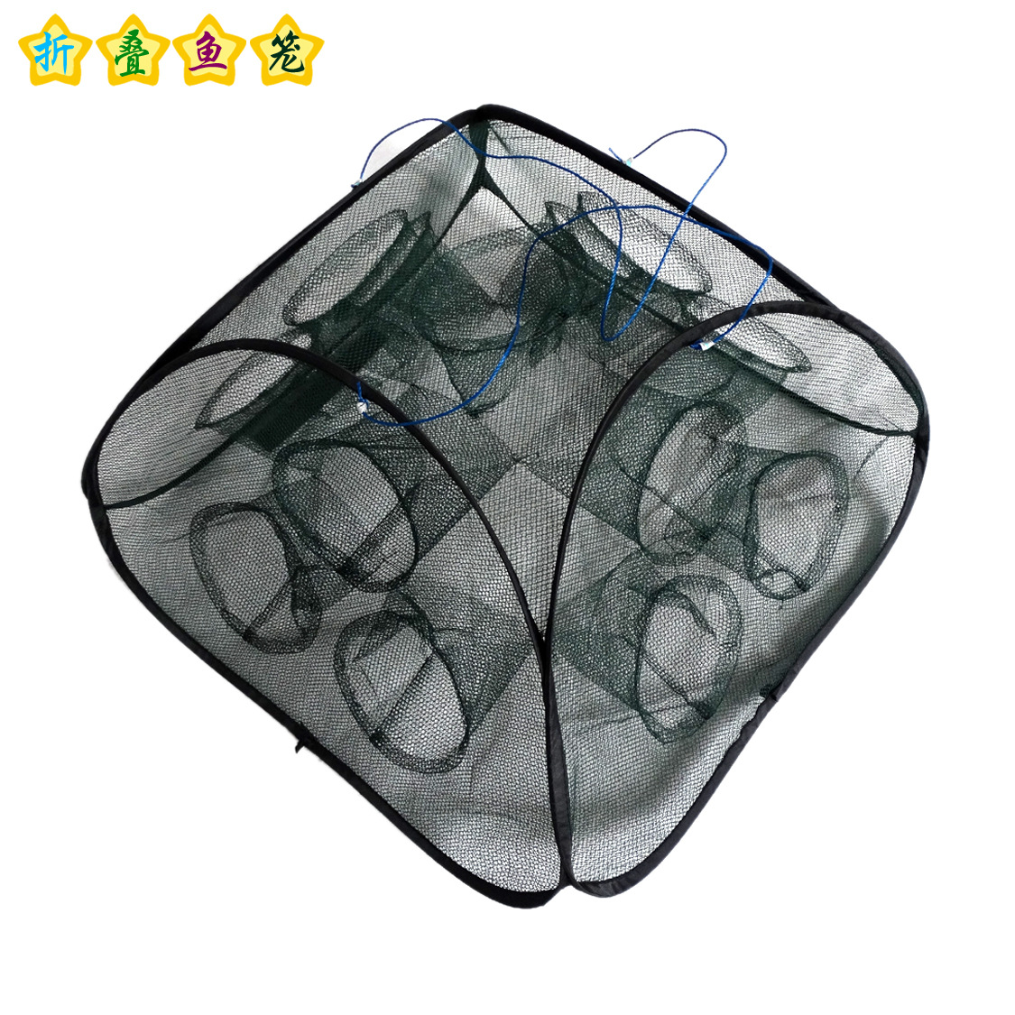 Folded shrimp cage tent Net 5 9 13 21-hole shrimp cage fish cage lobster eel Loach crab cage
