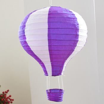 Picture of Hot Air Balloon Paper Lantern Decoration Shopping Mall Store Celebration Kindergarten Corridor Hanging Decoration Birthday Party Celebration Venue Layout