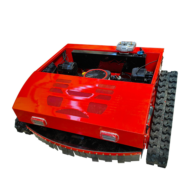 Picture of ​ All-Terrain Remote Control Lawn Mower 55cm Three-Blade Anti-Tangle Design Park Lawn Equipment Export Packaging