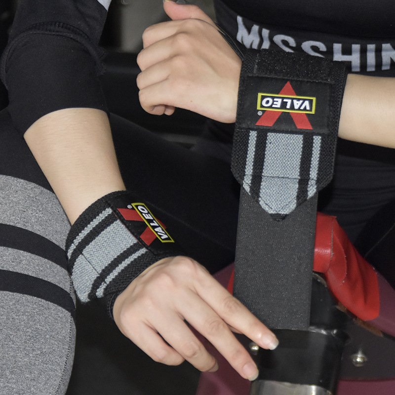 Picture of Sports wristband fitness bench push VALEO sweat absorption pressure fitness weightlifting winding wristband sprain protection wholesale