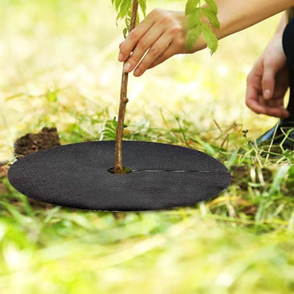 Picture of Non-woven ecological weeding cloth anti-grass cloth gardening cloth fruit tree orchard grass film breathable moisture