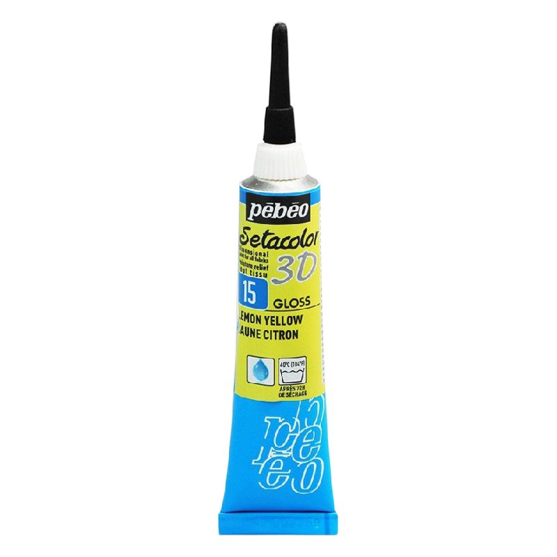 Bebio Pebeo3D fabric three-dimensional hook line brush diy hand-painted textile fiber pigment fade 20ml