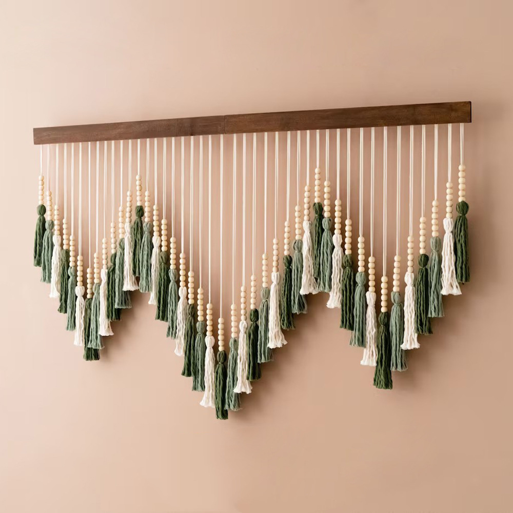 New Nordic Style Tassel Wall Decoration Hand-woven Tapestry Background Decoration Bohemian Home Decoration Wall Hanging