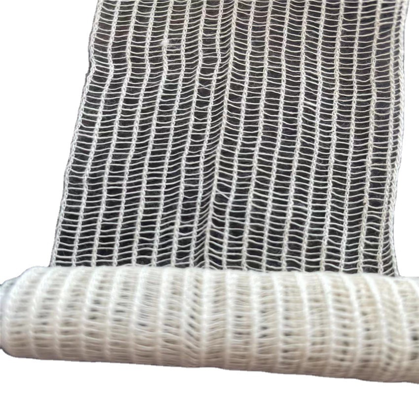 Cotton Gauze Bandage 6cm Gauze Bandage Protective Mesh Gauze Cotton Protective Gauze Bandage