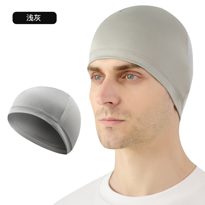 Picture of Outdoor Riding Sunscreen Mask Bicycle Helmet Inner Liner Windproof Sports Tape Hood Dust Cover Hat for Men and Women