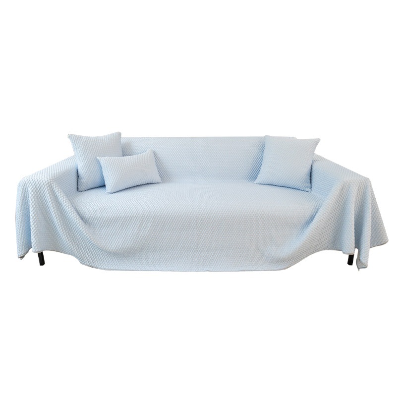 Black Technology Summer Sofa Towel Cool Modern Simple Sofa Bed Cover Cover Anti-cat Scratch Cloth Multifunctional Sofa Cover Cloth