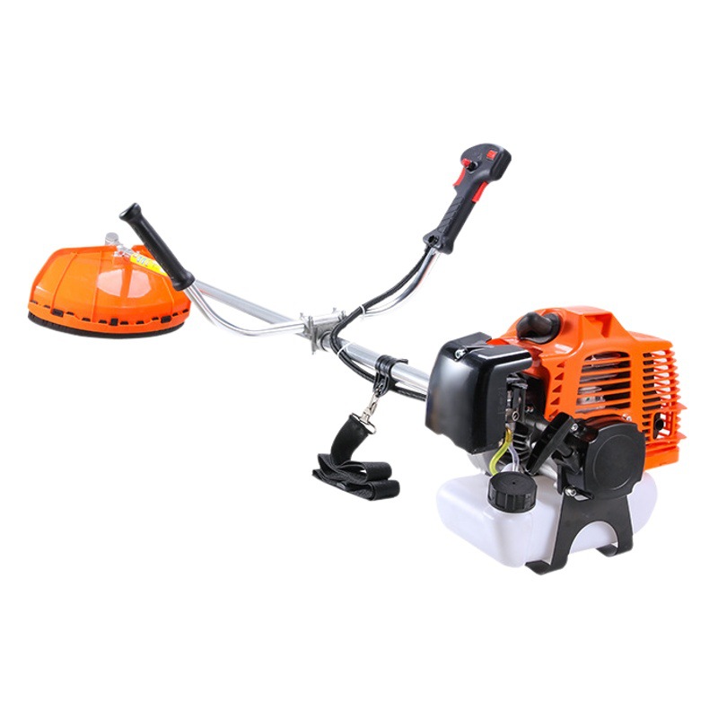 Gasoline Lawn Mower Two-Stroke Side-Mounted Brush Cutter Weeder Lawn Mower Portable Household Land Reclamation Lawn Mower